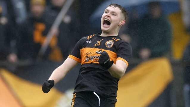 <p>Jordan Kissane scored 0-4 for Austin Stacks in their victory over Dr Crokes. Pic: ©INPHO/James Crombie</p>