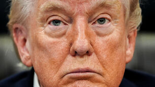 <p>President Donald Trump said the US has seized a ship. Picture: Julia Demaree Nikhinson/AP</p>