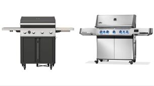 <p>The GoodHome Attaia 4 Burner, left, and the Napoleon Prestige 665 Connected Gas BBQ.</p>