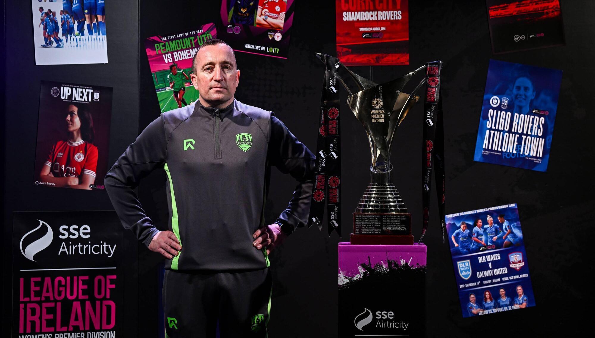 Barry Ryan steps down as manager of Cork City's Women's team