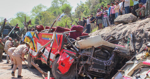 India Bus Accident