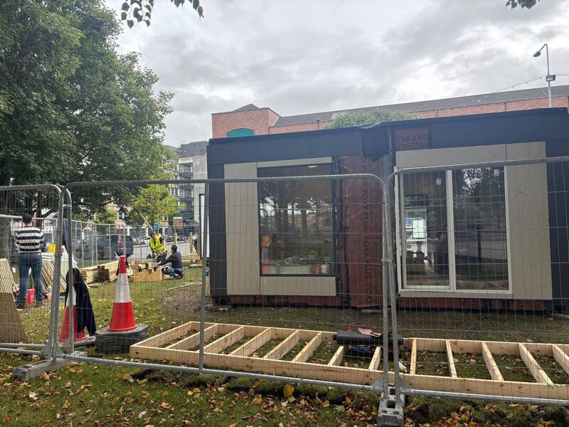 Two modular homes were installed in Limerick City last year to showcase what the delivery of affordable housing could look like. File pcture: Manon Gilbart