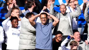 <p>FEELING BLUE: Chelsea manager Liam Rosenior reacts on the touchline. Pic: John Walton/PA Wire.</p>