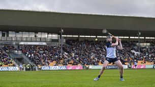 <p>FAN FAVOURITE: Dublin's Donal Burke scores the final score of the game to bring the sides level. Pic: ©INPHO/Tommy Grealy.</p>