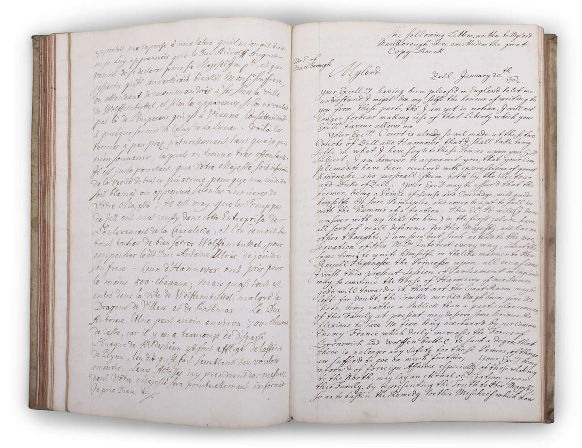One of the 17th/18th-century vellum record books from an era that forged modern Europe. The books will be auctioned at James Adam.