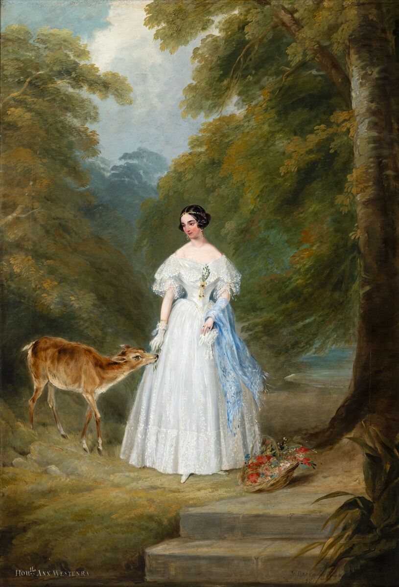 Portrait of Anne Douglas-Hamilton by William Brocas RHA.