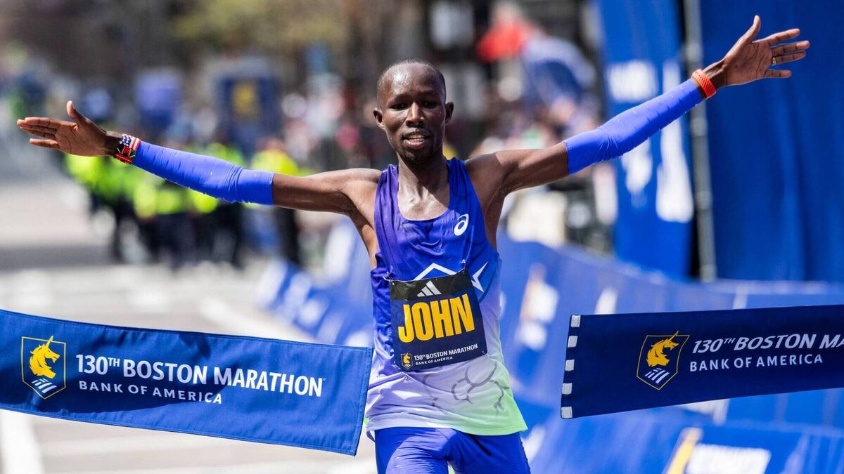 John Korir smashes Boston Marathon record and Sharon Lokedi also repeats