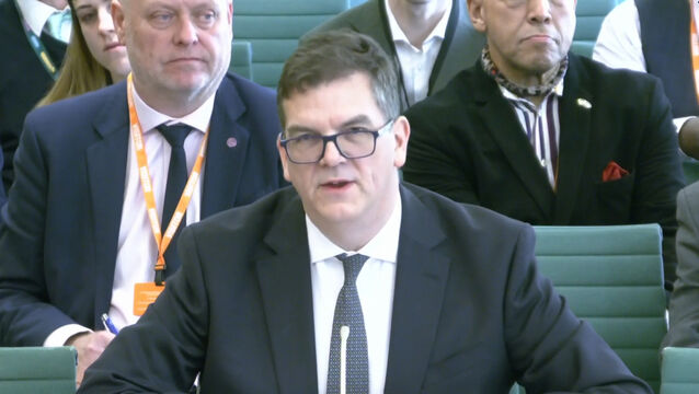 <p>Olly Robbins appearing before the Foreign Affairs Committee (UK Parliament)</p>