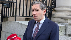 <p>Irish deputy premier and Finance Minister Simon Harris called for openness (Cillian Sherlock/PA)</p>