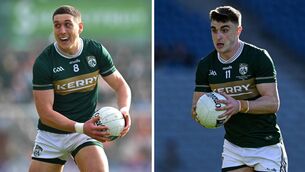 <p>DOUBTS: Kerry are dealing with injury problems, including for key men Joe O'Connor and Seán O'Shea, heading into the Munster SFC semi-final against Clare. Pics: Ray McManus/Sportsfile</p>