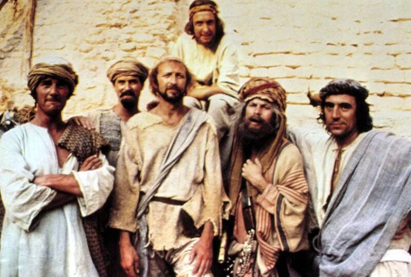 Monty Python's Life of Brian is a send-up of religious bigotry.