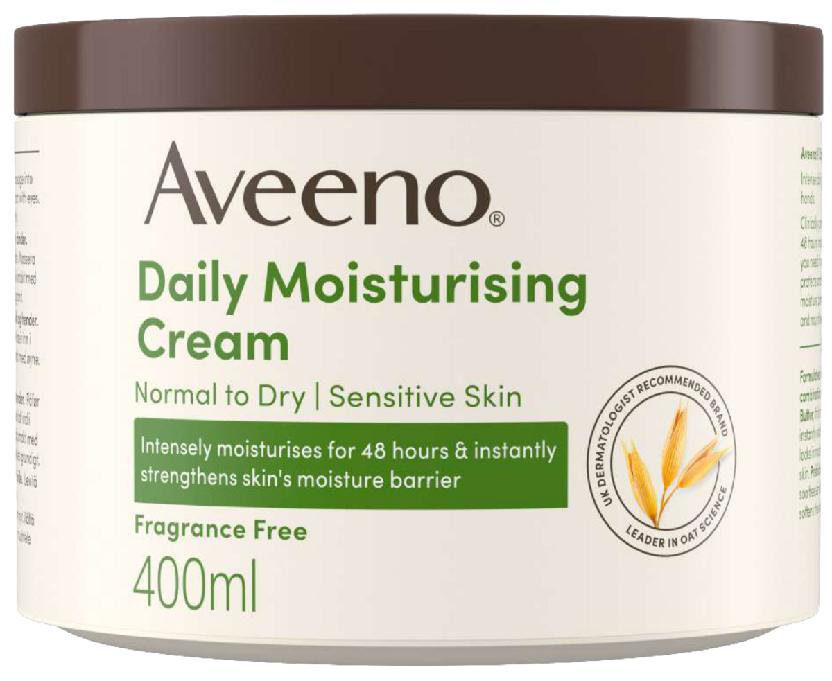 3. Aveeno Daily Moisturing Cream