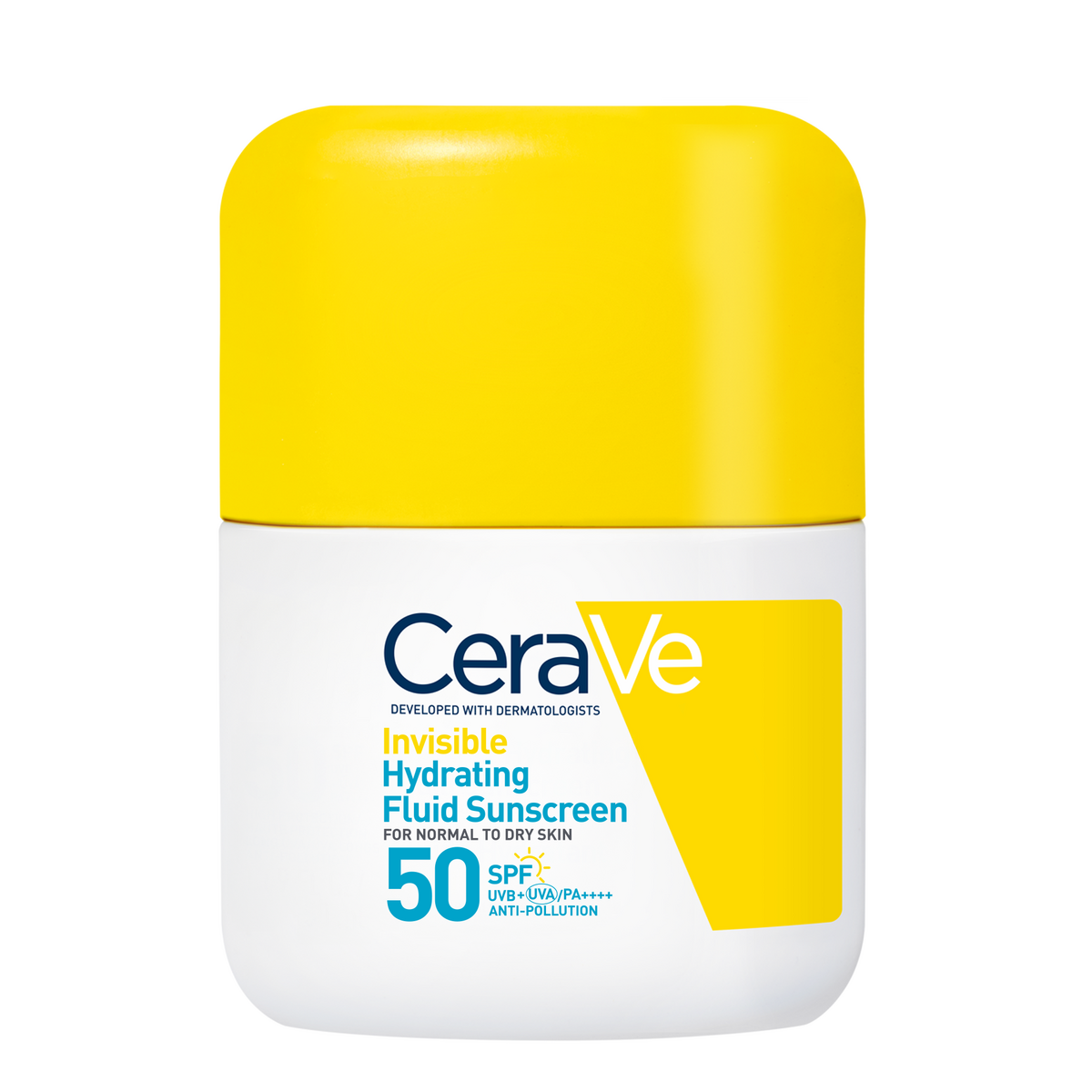 5. CeraVe Invisible Hydrating Fluid Sunscreen