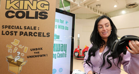 Limerick customers hunt for a bargain at lost parcel pop-up shop