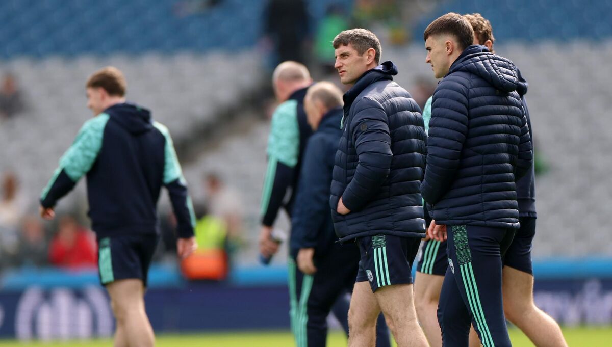 Kerry's Paul Geaney and Sean O’Shea. Pic: ©INPHO/James Crombie.