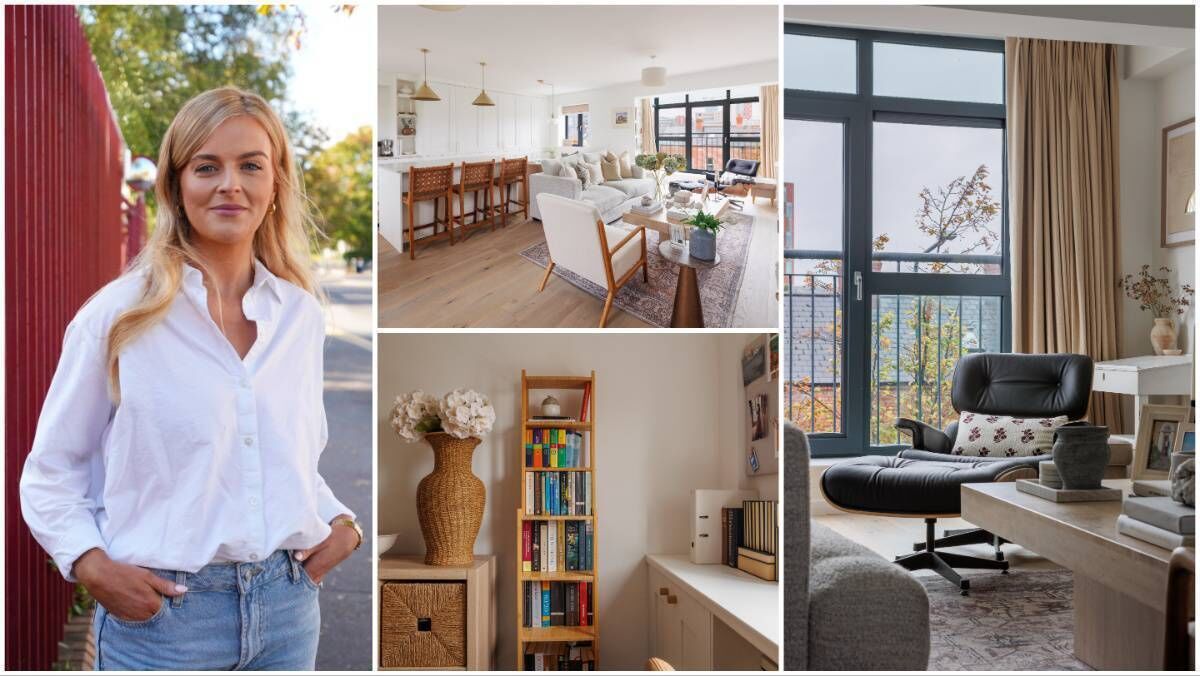 Karen whose 'serene' Dublin apartment was runner-up.