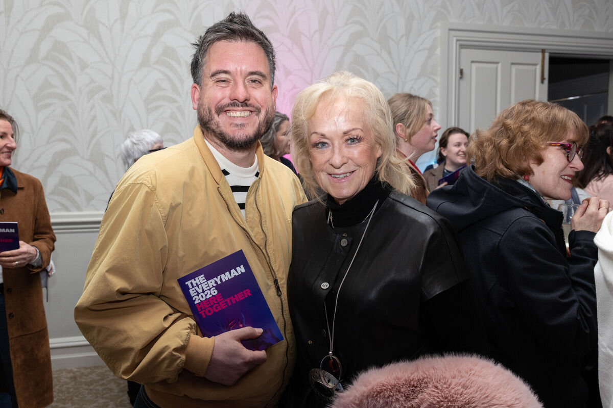  Michael Longhurst and Catherine Mahon Buckley in the Metropole Hotel for the launch. Photo: Darragh Kane