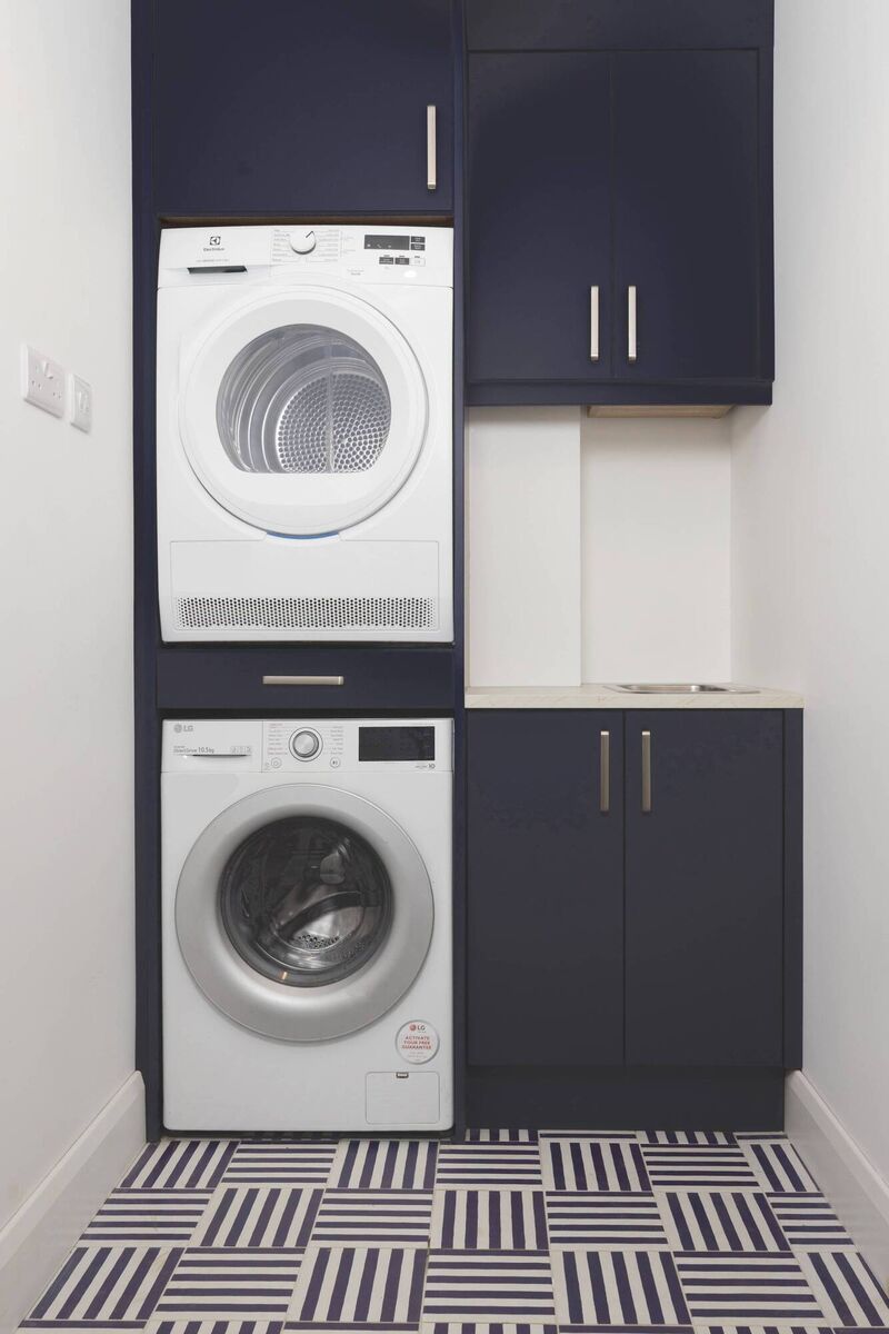 Emily Quinn wanted her utility area to be pretty. 