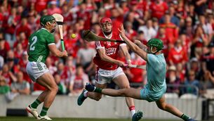<p>Following their league final victory over Cork, the Limerick hurlers spent time in Portugal on a warm weather training camp. Pic: Daire Brennan/Sportsfile</p>