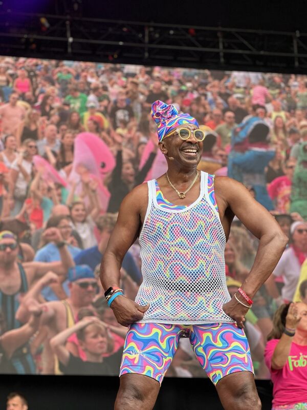 I could have 10 to 15,000 people moving at the same time in the crowd – the atmosphere is incredible.