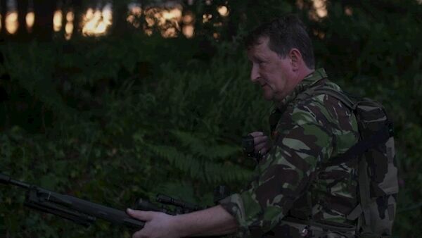 Survivalist Frank Deegan. Survivalist Frank Deegan.