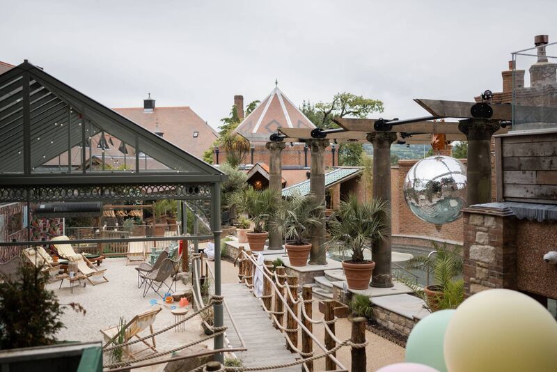 A view of the spa area at The Rabbit