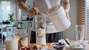 <p>Dairy diversified: the popularity of gym culture has created a market for protein powders and shakes made from whey</p>