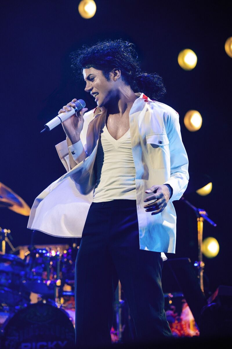Jaafar Jackson as Michael Jackson in "Michael". Picture: Lionsgate/Kevin Mazur.