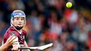 <p>GALWAY GOALS: Darragh Counihan and Brian Callanan struck the goals as Galway took care of Kilkenny to top Group 1 and secure their Fulfil Leinster U-20 HC semi-final place. Pic: Stephen Marken/Sportsfile</p>