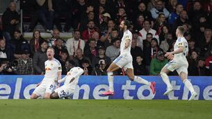 <p>Sean Longstaff scored a late equaliser (Andrew Matthews/PA)</p>