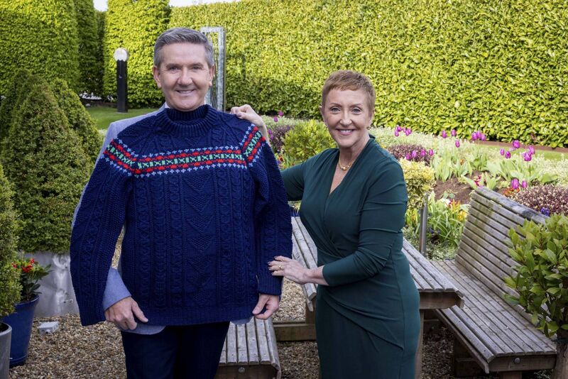 Daniel O'Donnell and his wife, Majella at Newbridge Silverware. Picture: Conor Healy / Picture It Photography