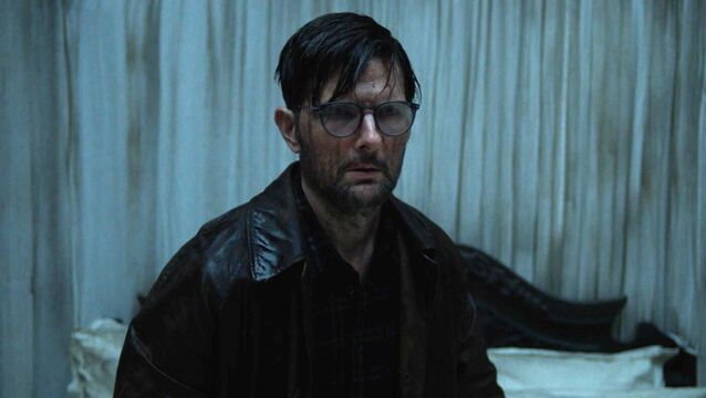 <p>Adam Scott in a scene from Hokum by Cork filmmaker Damian McCarthy. </p>