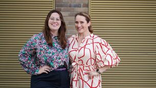 <p>Carolina Lucca, from Brazil, a recipient of the Harris PR bursary, with Sonia Harris Pope, founder and managing director of Harris PR. </p>