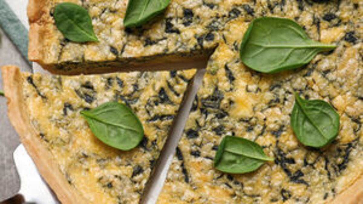 Mary Jo’s Spinach Quiche