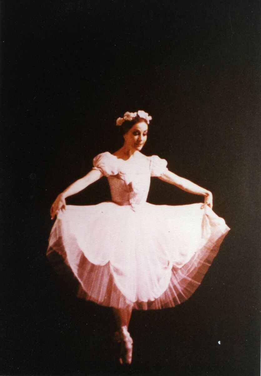 Joanna Banks during her younger days as a prima ballerina.
