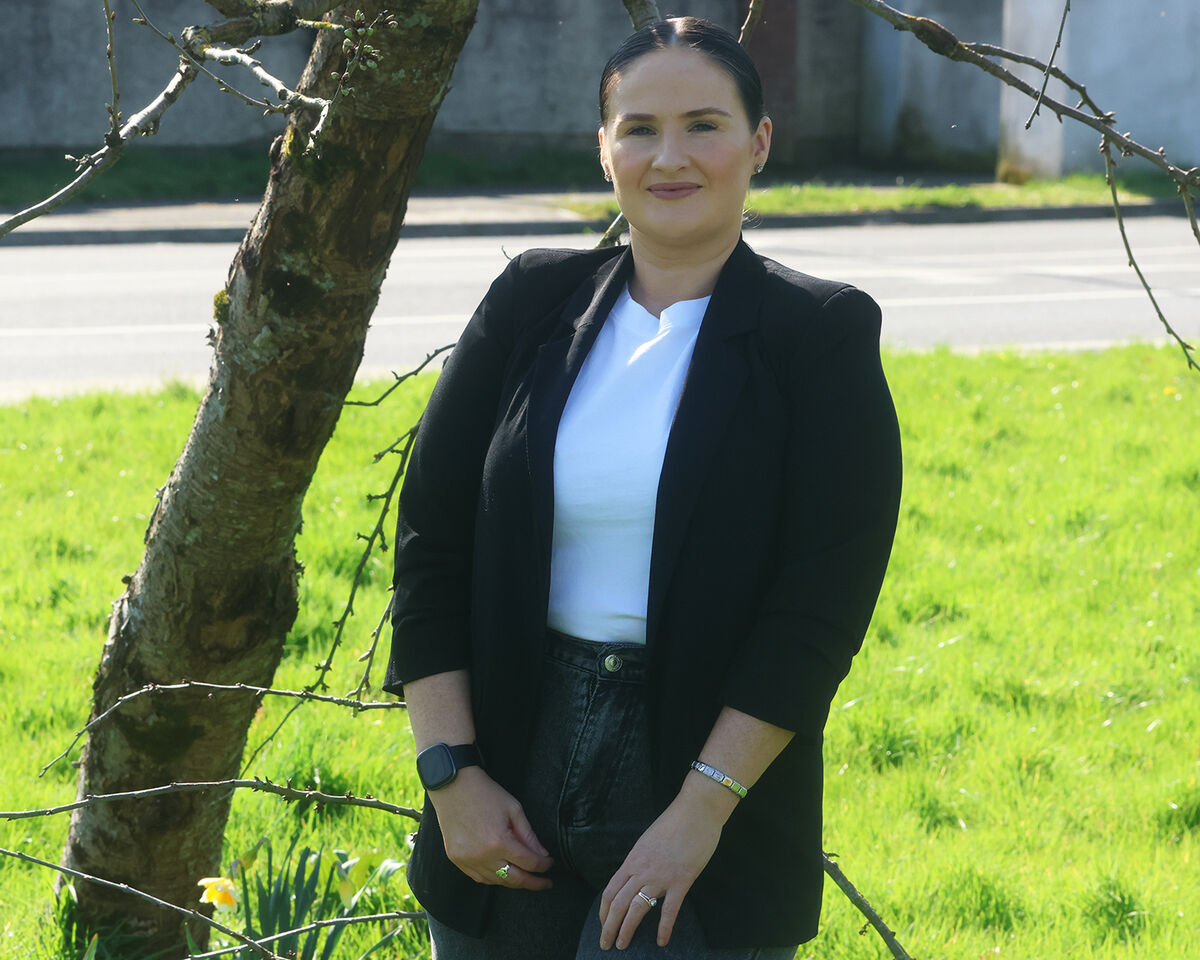 Lauren Higgins: 'I couldn't imagine waiting for menopause and probably another 20 years of pain.' Picture: Brendan Gleeson