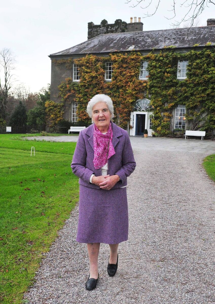 Myrtle Allen, nee Hill, at Ballymaloe House in 2013 Picture: Denis Minihane.