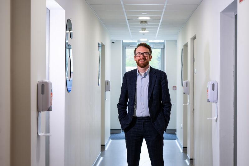 Dr Rónán O’Caoimh at the new regional memory clinic near Mercy University Hospital. Picture: Chani Anderson