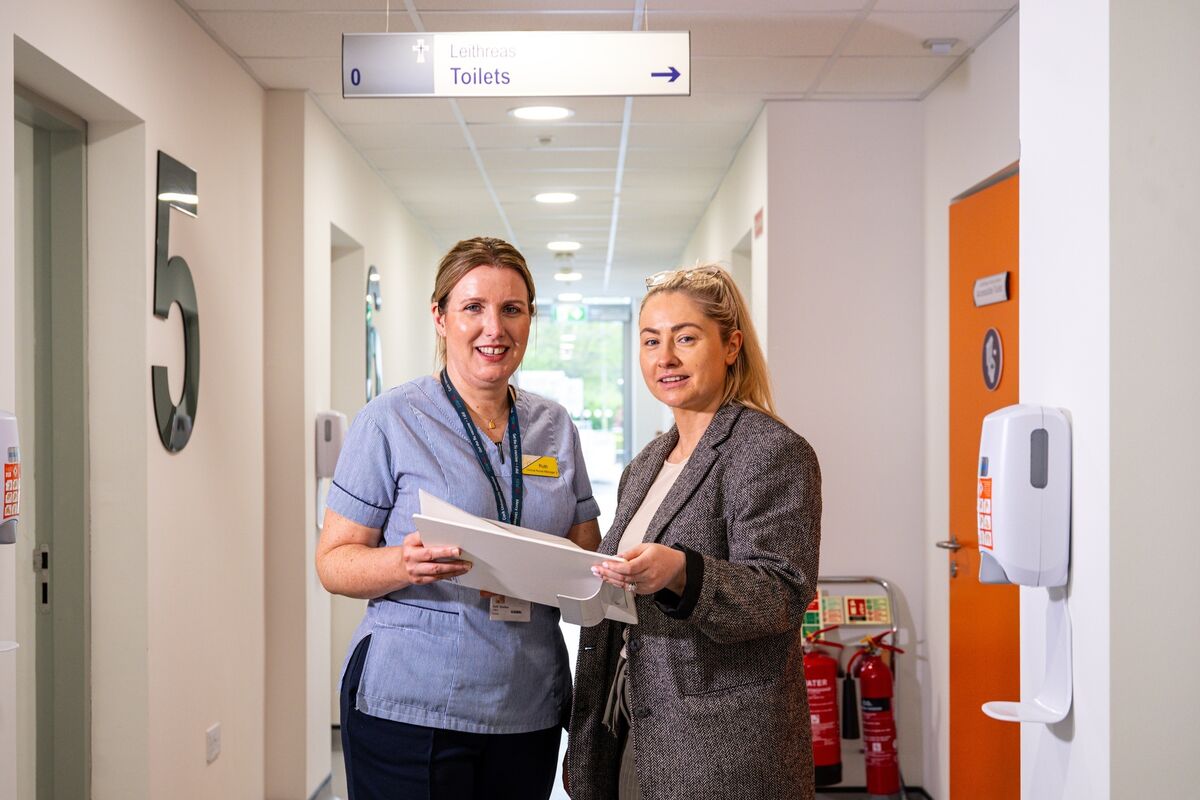 Ruth Sheehan (left) and Ann Marie O’Neill (right) at the specialist memory clinic at Mercy University Hospital. Picture: Chani Anderson Ruth Sheehan (left) and Ann Marie O’Neill (right) at the specialist memory clinic at Mercy University Hospital. Picture: Chani Anderson