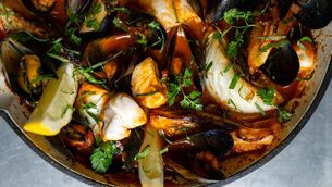 <p>Mussels, fennel and hake stew: Pictures Chani Anderson</p>