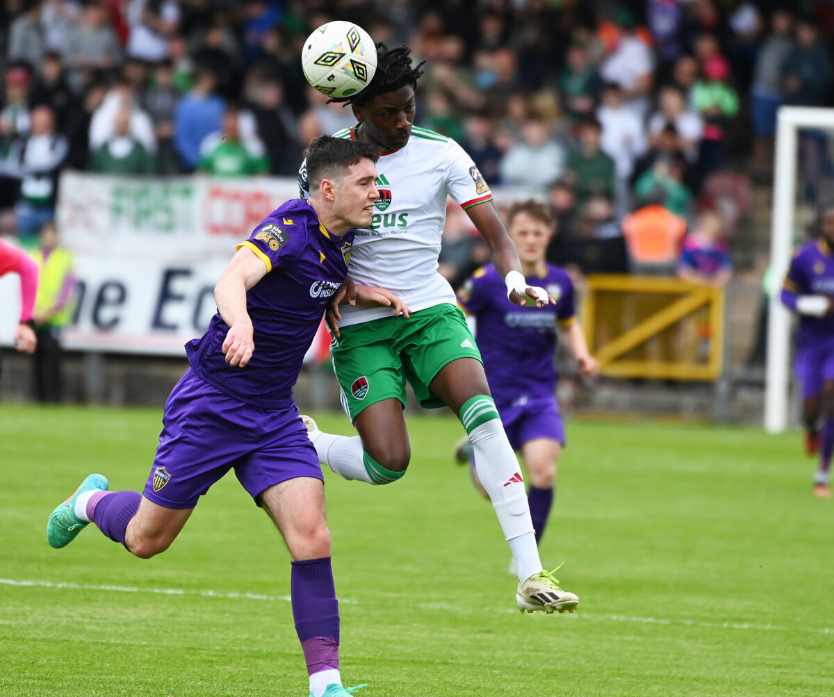 Jaden Umeh in action for Cork City in 2024. Picture: Eddie O'Hare