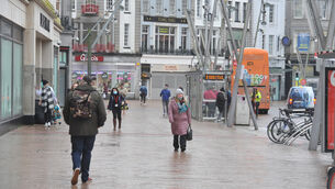<p>The incident happened on St Patrick’s Street on February 28. Picture: Larry Cummins</p>