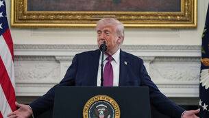 <p>President Donald Trump speaks during an event for NCAA national champions in the State Dining Room of the White House, Tuesday, April 21, 2026, in Washington. Picture: AP Photo/Alex Brandon</p>