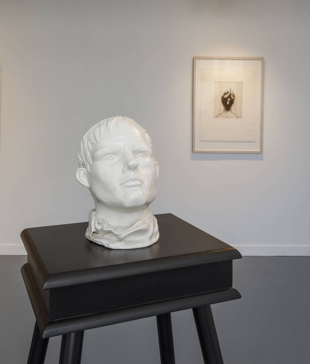 Ursula Burke's Bruised Bust 2 at the STAC at 30 exhibition. Picture: Dara McGrath