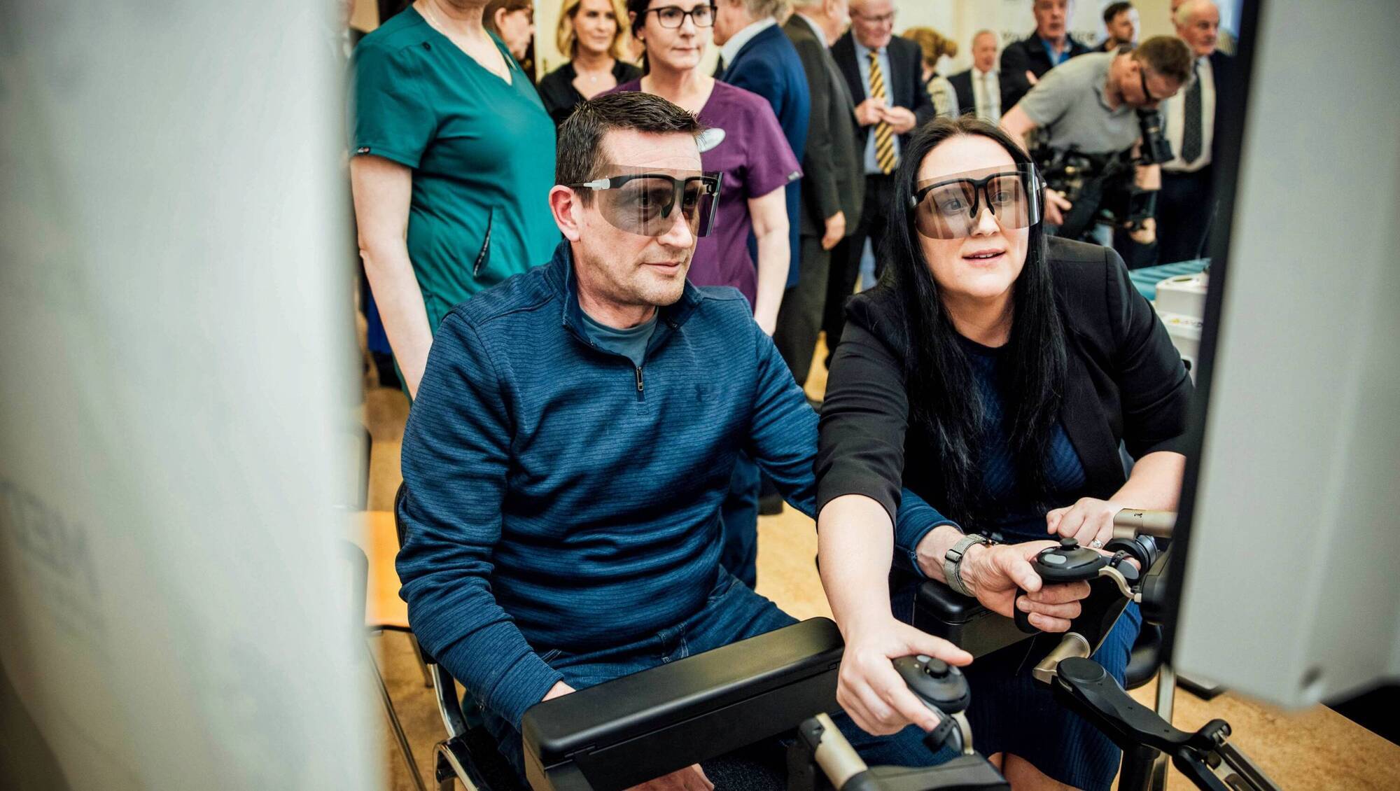 Prof Christina Fleming and Barry Kelly at St John’s Hospital Limerick. Picture: Brian Arthur.