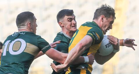 Hugh McFadden is challenged by Joe O’Connor and Sean O'Shea 29/3/2026