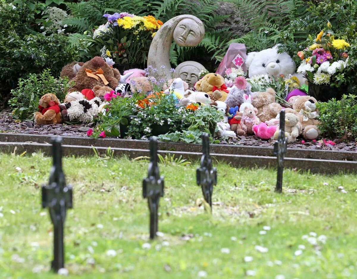 The nuns' graveyard in Bessborough, and behind it what was wrongly thought to be a children's burial area. Picture: Jim Coughlan. The nuns' graveyard in Bessborough, and behind it what was wrongly thought to be a children's burial area. Picture: Jim Coughlan.