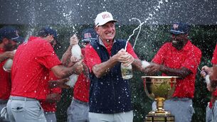 <p>Jim Furyk is returning as U.S. Ryder Cup captain for the 2027 matches in Ireland. Pic: Jared C. Tilton/Getty Images.</p>