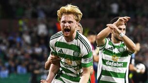 <p>HAIL SCALES: Republic of Ireland defender Liam Scales has signed a new contract at Celtic which will keep him at Parkhead until the summer of 2030. Pic: Rob Casey/SNS Group via Getty Images.</p>