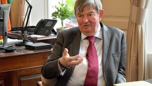 <p> Mr Justice George Birmingham, independent examiner for security, said he received 'absolutely no pushback' from the agencies, and that they saw 'merit' in it. Pictures: Moya Nolan</p>